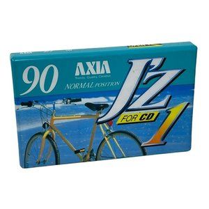 Retro Japanese Blank Audio Cassette Tape Axia Jz1‎ 90 min